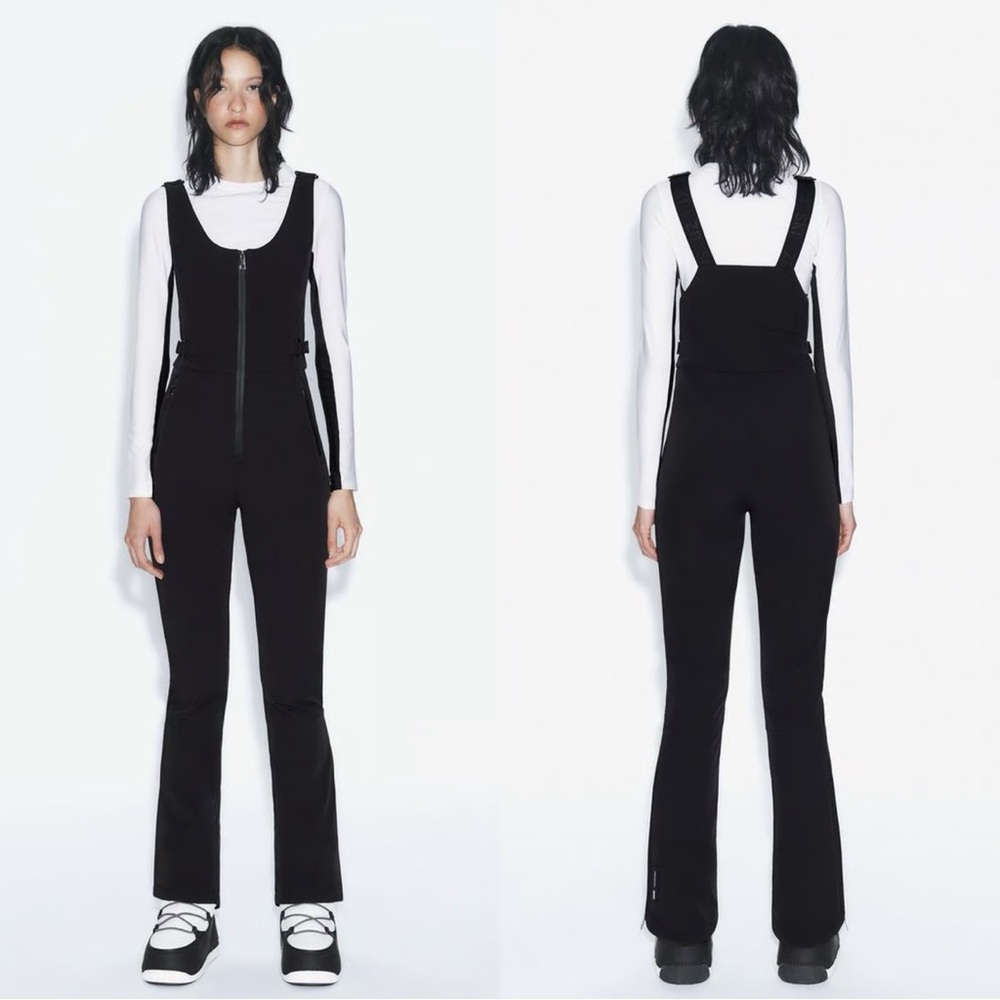 Zara Ski Snow Overall Bib Pants